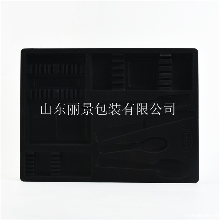 黑色48件套餐具托